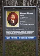 Ansicht Gedenktafel Georg Knorr - Marzahn