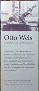 Ansicht Gedenktafel Otto Wels - 2009 - Friedrichshagen