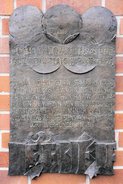 Ansicht Gedenktafel Alfred und Gustav Felix Flatow - 1990 - Kreuzberg