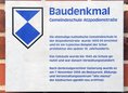 Ansicht Gedenktafel Gemeindeschule Atzpodienstraße - 2009