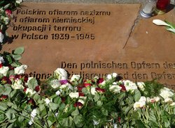 Ansicht Gedenktafel Polnische Opfer des Nationalsozialismus - 2025 - Tiergarten