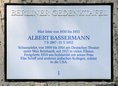 Ansicht Gedenktafel Albert Bassermann - 1993
