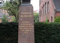 Ansicht Gedenktafel Friedrich Theodor Althoff