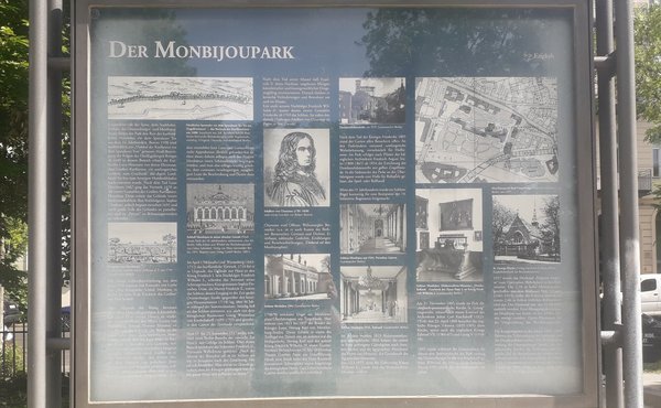 Ansicht Gedenktafel Monbijoupark