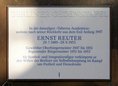 Ansicht Gedenktafel Ernst Reuter - 2005