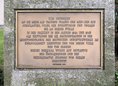 Ansicht Gedenktafel Weibliche Häftlinge des KZ Sachsenhausen - 1989