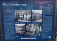 Ansicht Gedenktafel Haus Cumberland