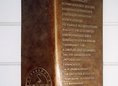 Ansicht Gedenktafel Bankhaus Mendelssohn - 2004