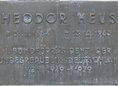 Ansicht Gedenktafel Theodor Heuss