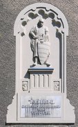 Ansicht Gedenktafel Johann II. - Mariendorf