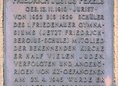 Ansicht Gedenktafel Friedrich Justus Perels