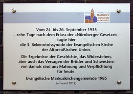 3. Bekenntnissynode der Evangelischen Kirche  der Altpreußischen Union