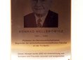 Ansicht Gedenktafel Konrad Mellerowicz
