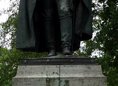 Ansicht Gedenktafel Friedrich Wilhelm von Steuben - 1987