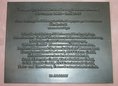 Ansicht Gedenktafel Schloss Biesdorf - 2006