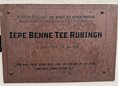 Ansicht Gedenktafel Iepe Rubingh