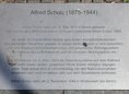 Ansicht Gedenktafel Alfred Scholz - 2014