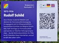 Ansicht Gedenktafel Rudolf Schild - 2026