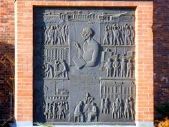 Ansicht Gedenktafel Otto Nagel - Wilhelmsruh