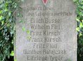 Ansicht Gedenktafel Opfer des Nationalsozialismus