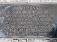 Ansicht Gedenktafel Fluchttunnel Zimmerstraße - 2018