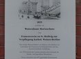 Ansicht Gedenktafel Waisenhaus Mariaschutz