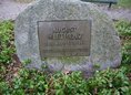 Ansicht Gedenktafel August Carl Bernhard Wietholz - 1989