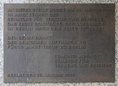 Ansicht Gedenktafel Deutsche Lufthansa - 1988