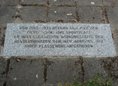 Ansicht Gedenktafel Fichtesportplatz