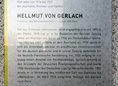Ansicht Gedenktafel Hellmut von Gerlach - 2008