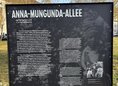 Ansicht Gedenktafel Anna-Mungunda-Allee - 2025