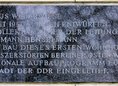 Ansicht Gedenktafel Hochhaus Weberwiese - 1951