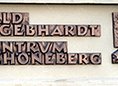 Ansicht Gedenktafel Willibald Gebhardt