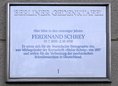 Ansicht Gedenktafel Ferdinand Schrey - 1992