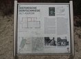 Ansicht Gedenktafel Historische Dorfschmiede Karow