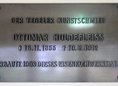 Ansicht Gedenktafel Ottomar Holdefleiß