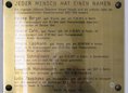 Ansicht Gedenktafel Jüdische Hausbewohnerinnen und -bewohner der&nbsp;&hellip; - 1997