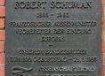 Ansicht Gedenktafel Robert Schuman