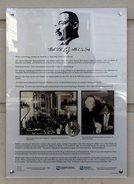 Ansicht Gedenktafel Martin Luther King - Mitte