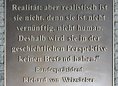 Ansicht Gedenktafel Richard von Weizsäcker