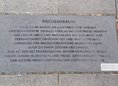 Ansicht Gedenktafel Friedensbaum - 2021