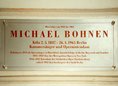 Ansicht Gedenktafel Michael Bohnen