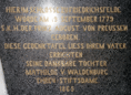 Ansicht Gedenktafel Friedrich Wilhelm Heinrich August Prinz von&nbsp;&hellip; - 1865