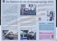 Ansicht Gedenktafel US-Militärbahnhof Lichterfelde West - 2025