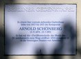 Ansicht Gedenktafel Arnold Schönberg - 1997
