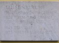 Ansicht Gedenktafel Luisenkirche