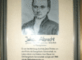 Ansicht Gedenktafel Jakob Albrecht