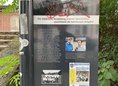 Ansicht Gedenktafel Fußballroute - 1:4 Katzbachstadion - 2015
