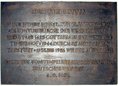 Ansicht Gedenktafel Dorfkirche Tempelhof - 1982