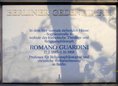 Ansicht Gedenktafel Romano Guardini